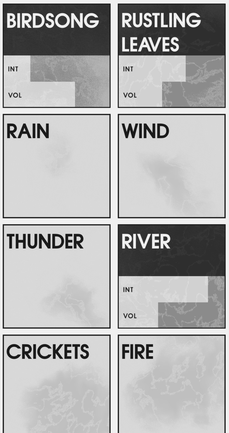 Mixer with river intensity raised