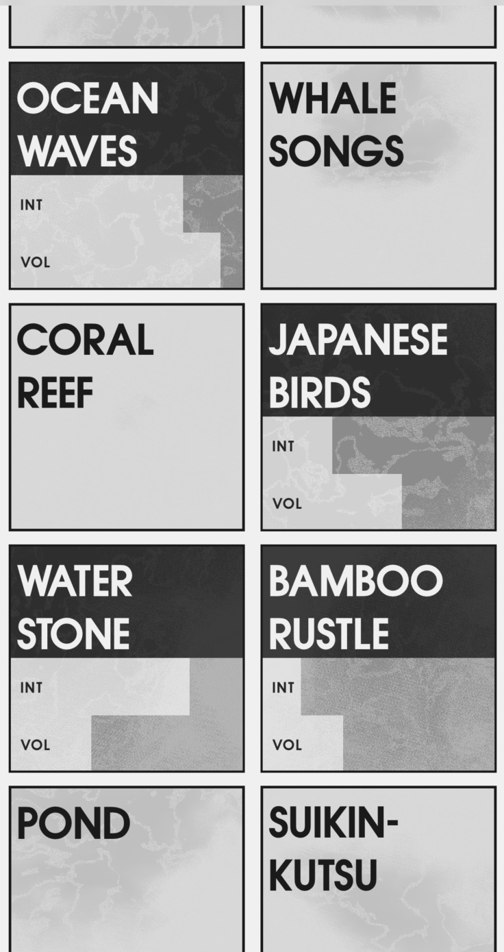 Building a soundscape mix