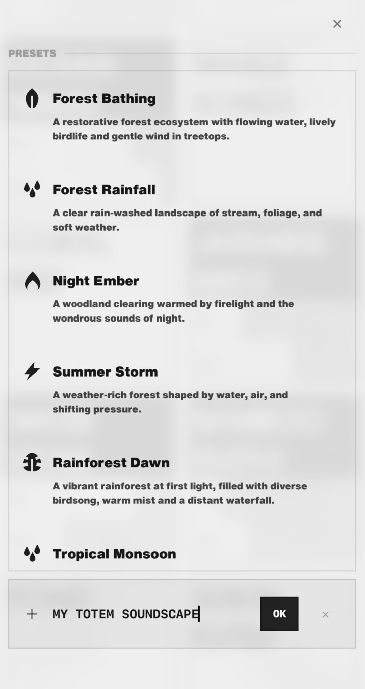 Naming a soundscape